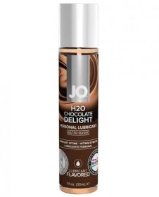 System JO H2O Flavored Lubricant Chocolate 1oz